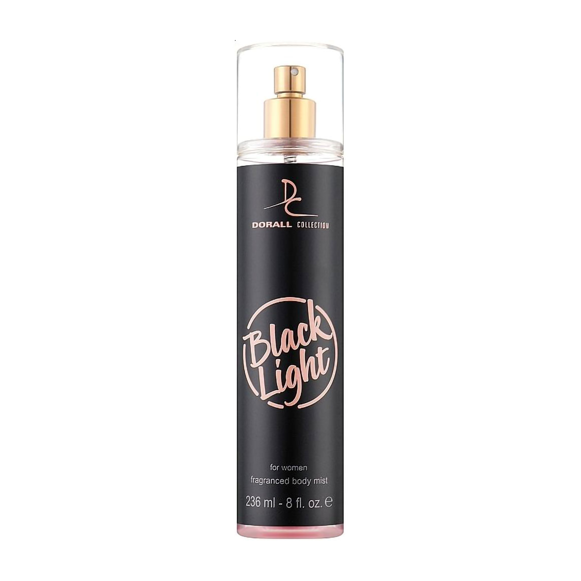 Парфумований міст для тіла Dorall Collection Black Light Body Mist жіночий, 236 мл